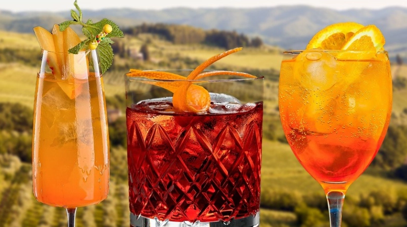 What are the three Italian cocktails