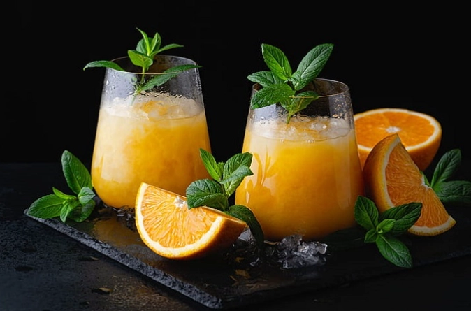 Non alcoholic aperitivo