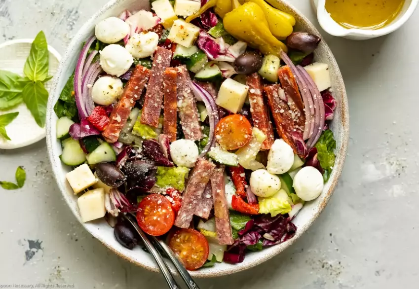 Authentic Italian salad