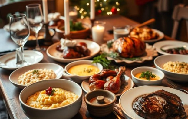 Traditional Italian Christmas Eve feast