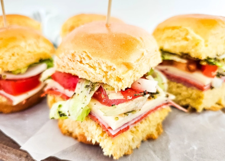 how to make Italian sliders