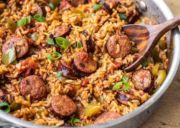 one pan Italian sausage potatoes