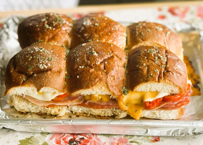 Hot Italian sliders recipe