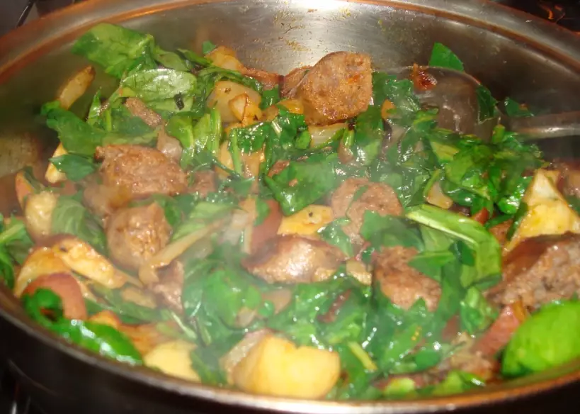 sweet Italian sausage pasta