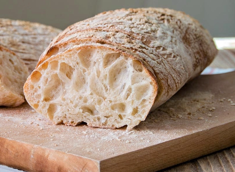 homemade Italian loaf