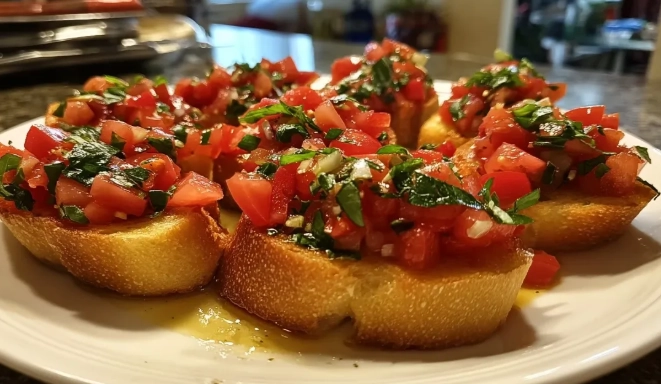 traditional bruschetta
