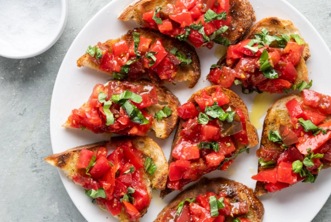 traditional bruschetta