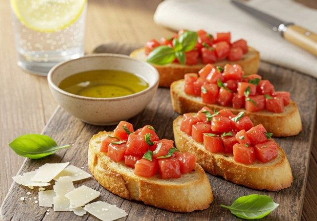 how to make bruschetta