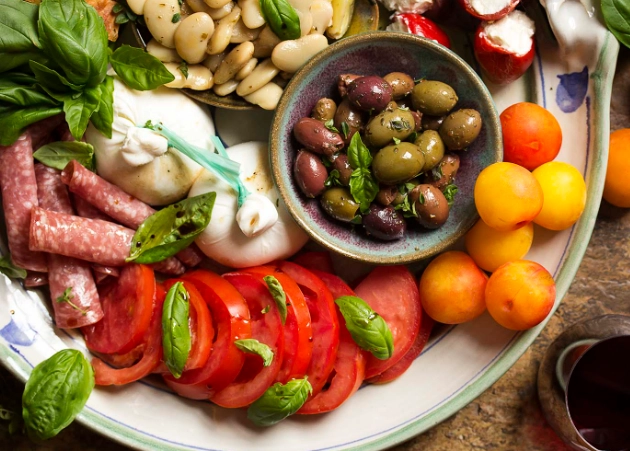 easy Italian antipasti