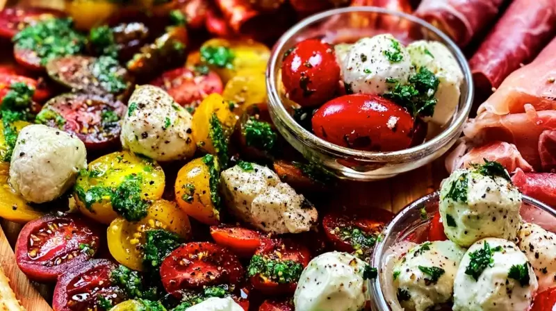 easy Italian antipasti