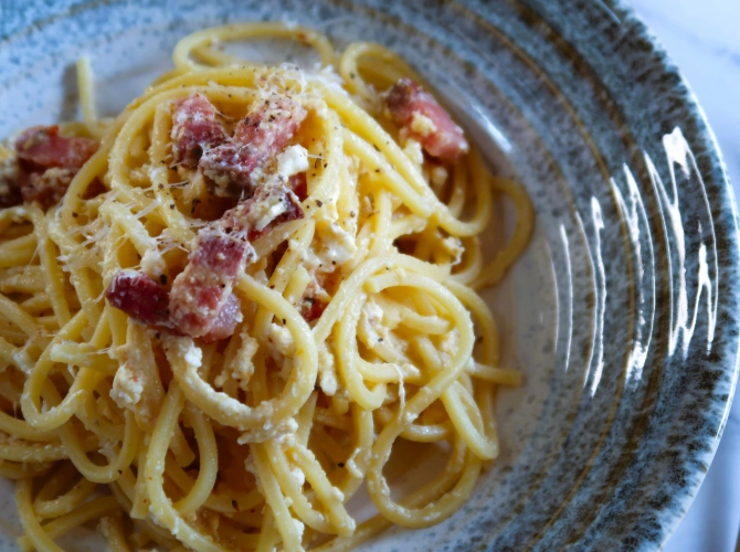 carbonara ingredients