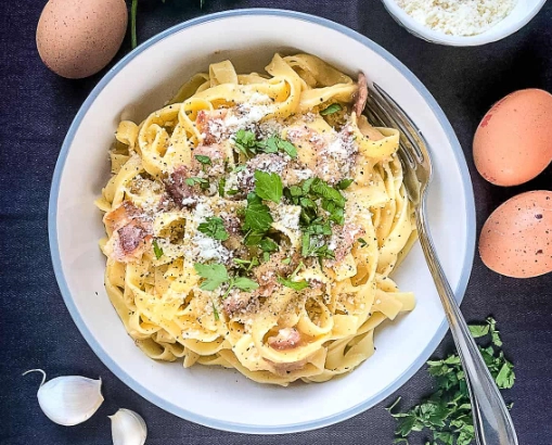 original carbonara ingredients