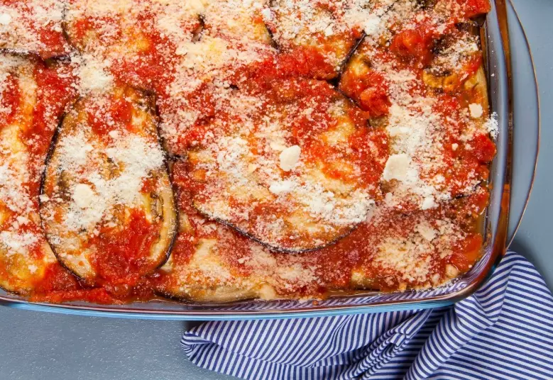 authentic Eggplant Parmesan