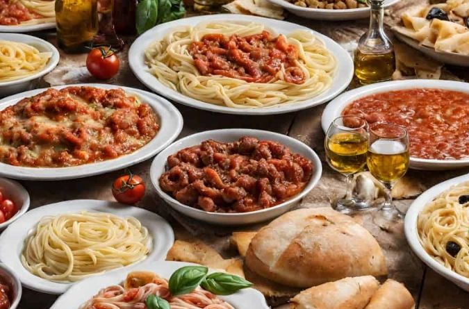 authentic Italian meal