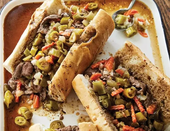 easy italian beef sandwiches