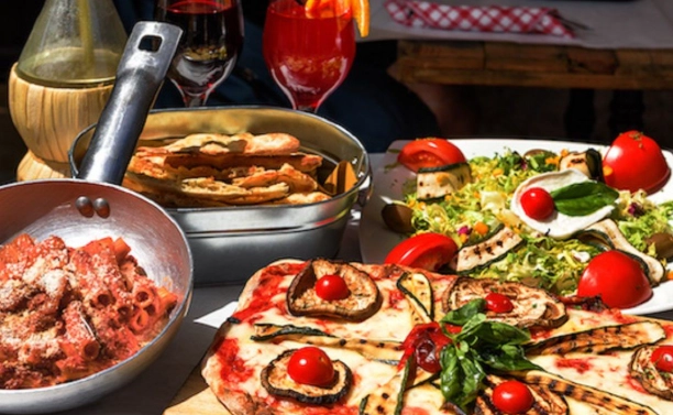 authentic Italian meal