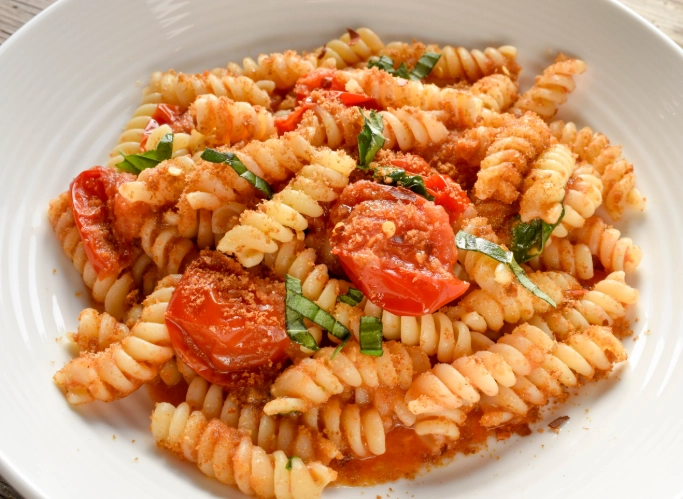 vegetarian Italian dinner party menu