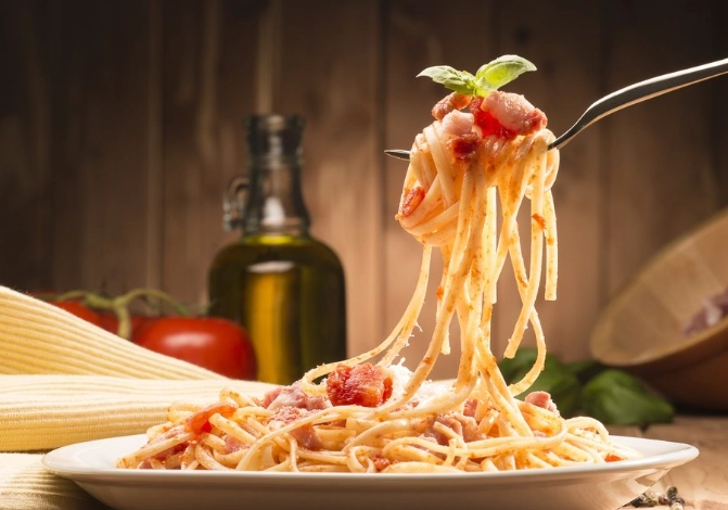 Italian pasta dishes