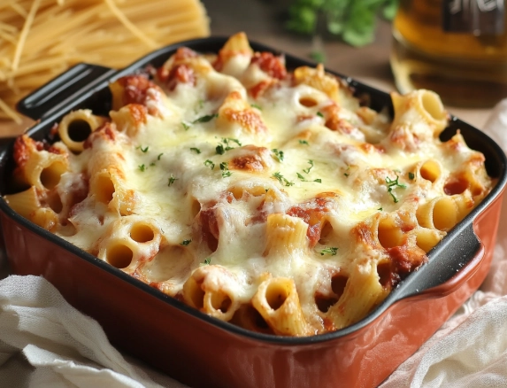 traditional Italian pasta al forno