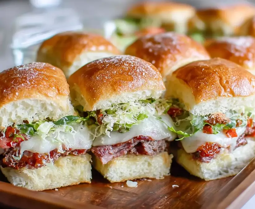 italian sliders recipe