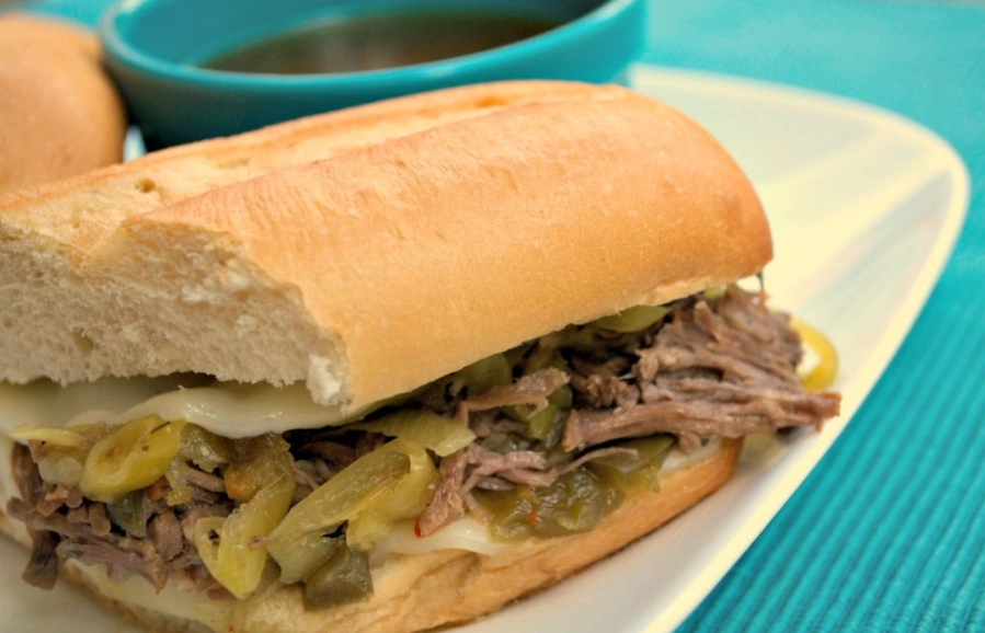 slow cooker Italian beef slow cooker Italian beef