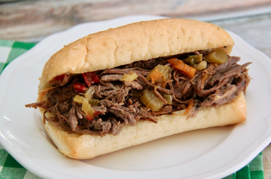 slow cooker Italian beef slow cooker Italian beef