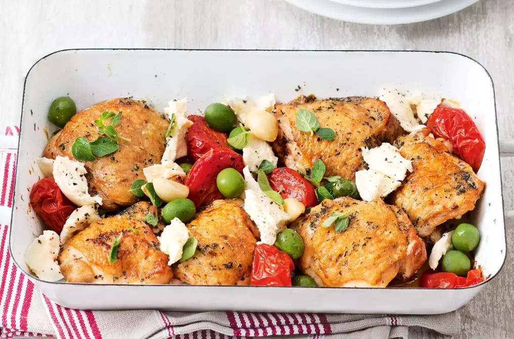 italian chicken pasta bake