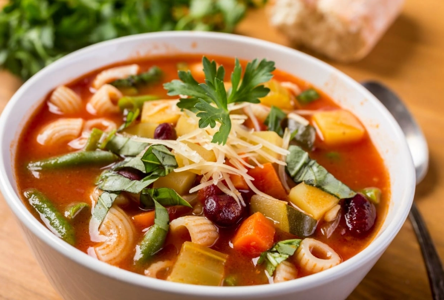 easy minestrone soup easy minestrone soup