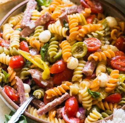 zesty Italian pasta salad recipe zesty Italian pasta salad recipe