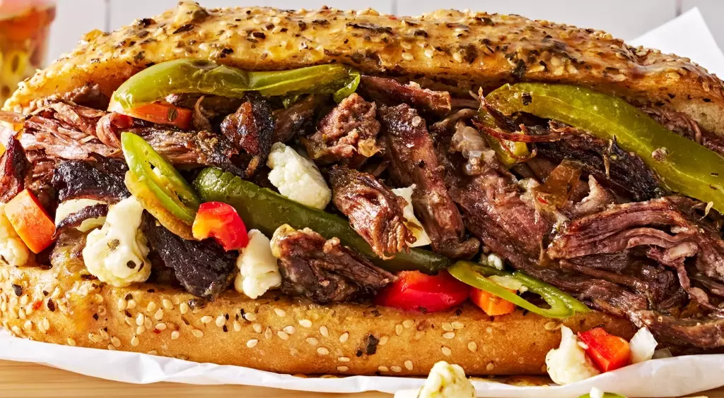 oven baked Italian beef