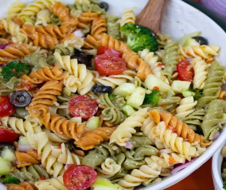 Zesty Italian pasta salad recipe