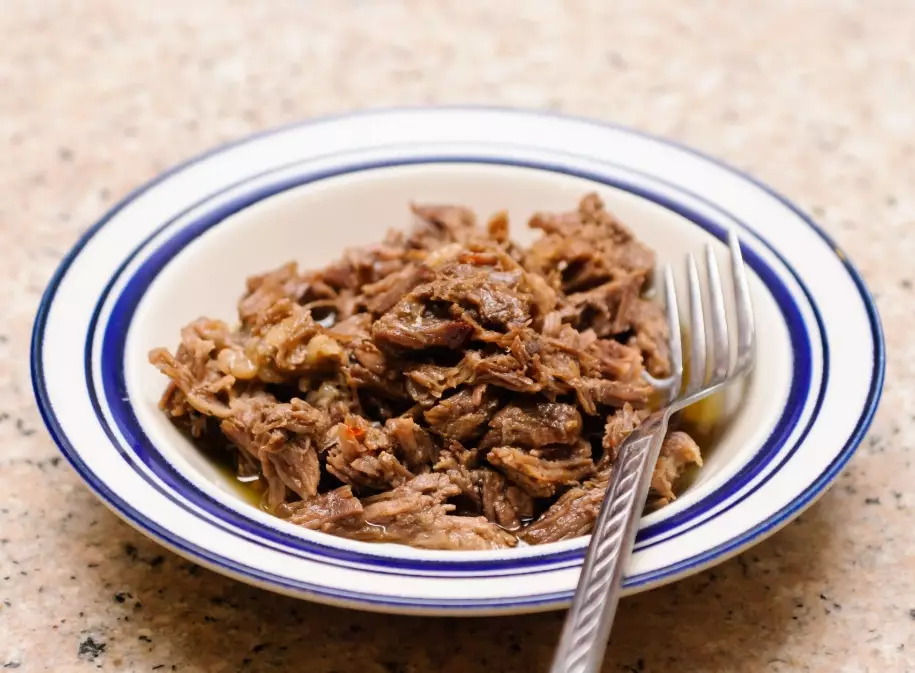 Italian beef sandwich