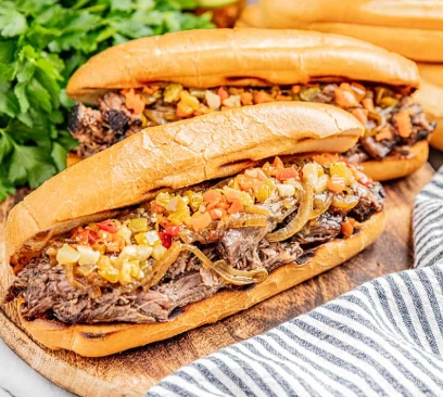 slow cooker italian beef slow cooker italian beef