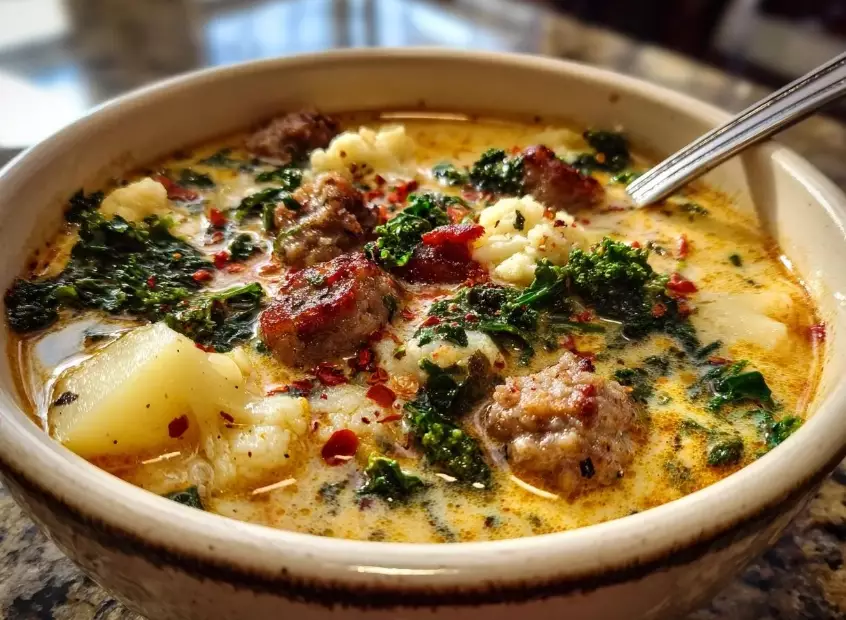 tuscan sausage soup