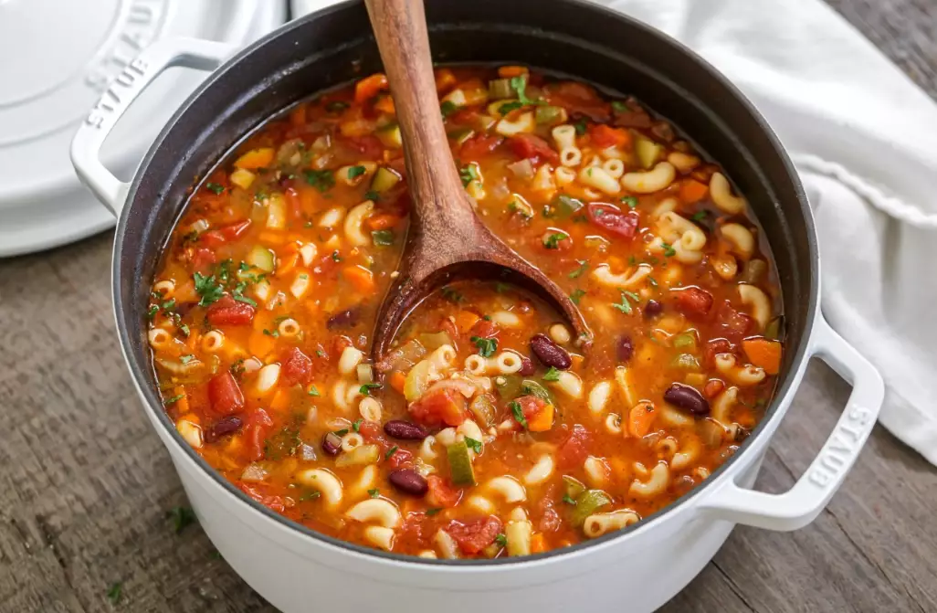 What kind of soup do they eat in Italy?