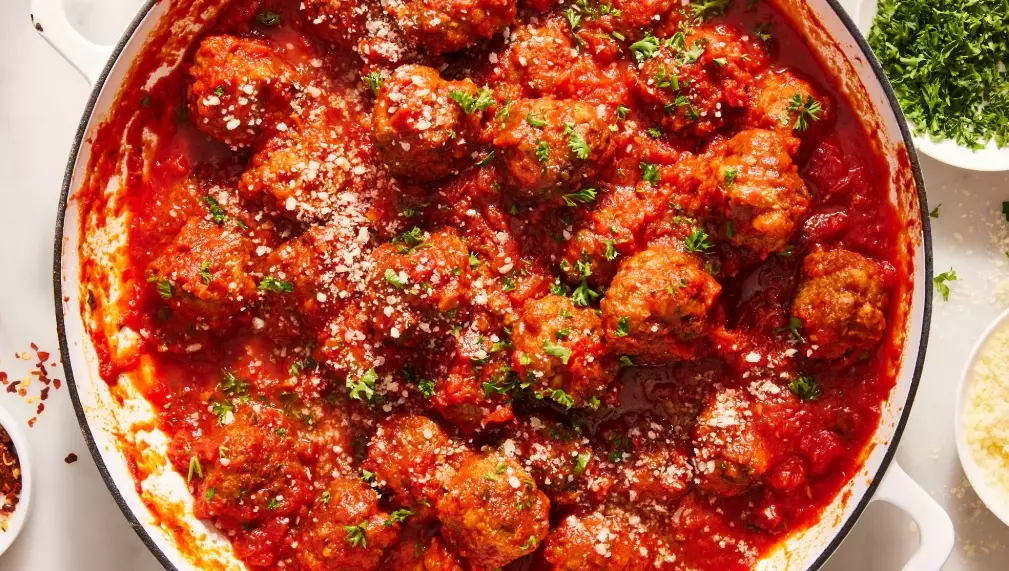 authentic Italian meatballs