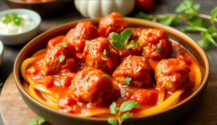 homemade meatball sauce