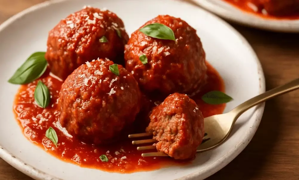 authentic Italian meatballs