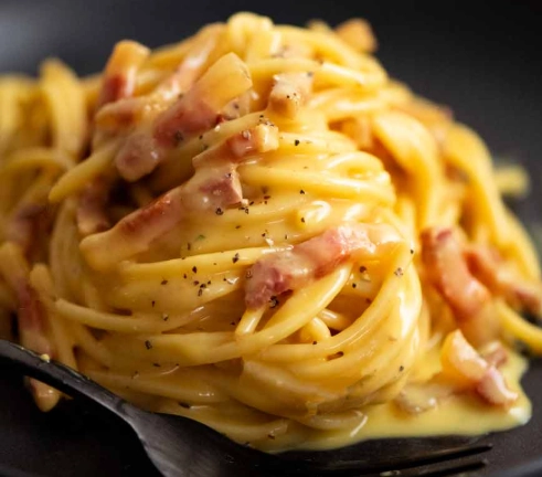 Creamy carbonara recipe