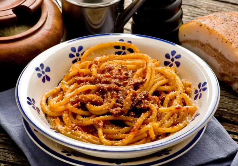 Italian pasta dishes