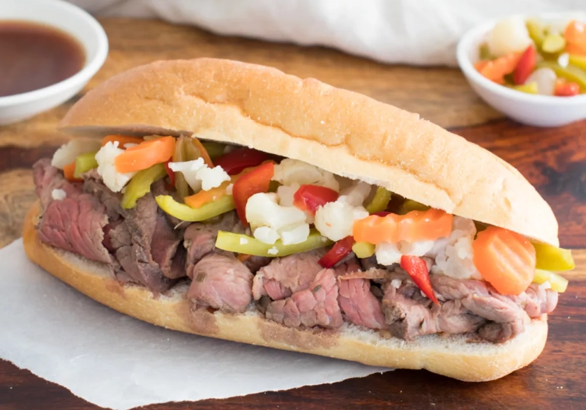 wet Italian beef