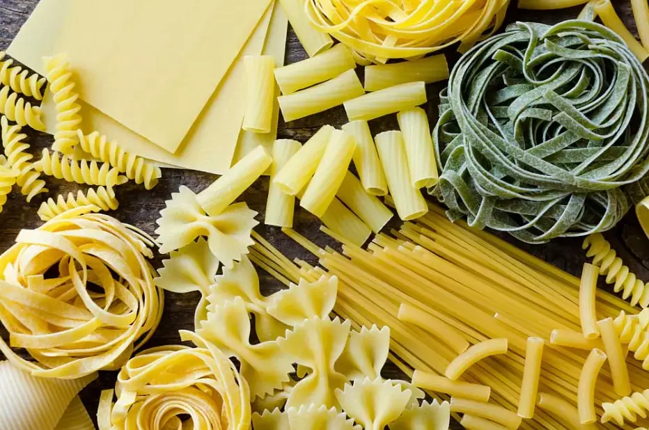 Italian pasta types