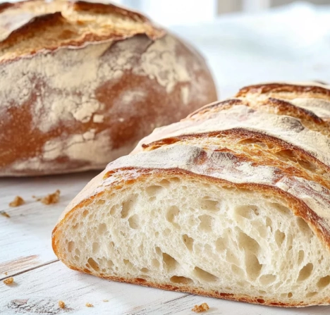 Crusty Italian bread recipe with yeast