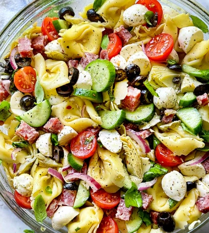 What goes into an Italian salad?