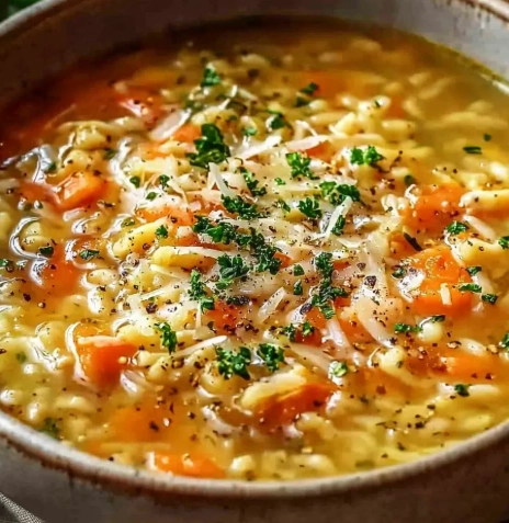 Italian penicillin soup with chicken